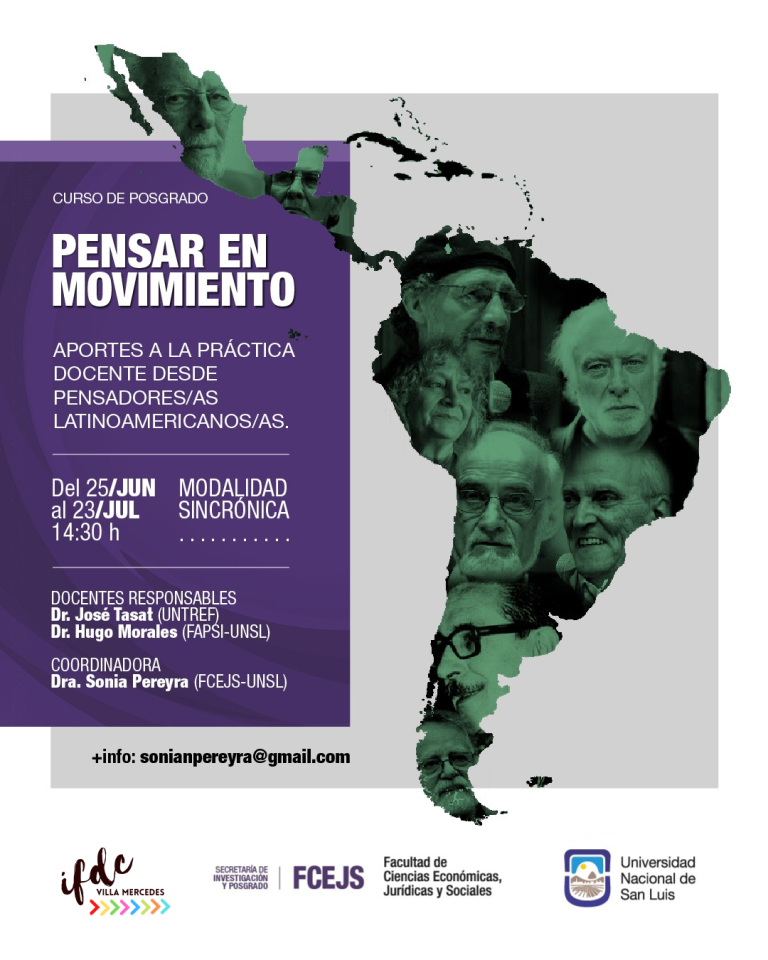 Curso de Posgrado: Pensar en Movimiento