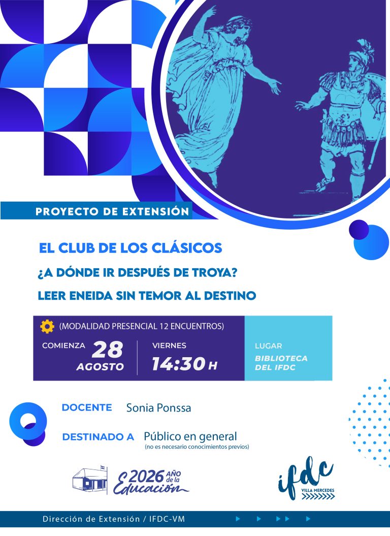 El Club de los Clásicos. ¿A dónde ir después de Troya? Leer Eneida sin temor al destino